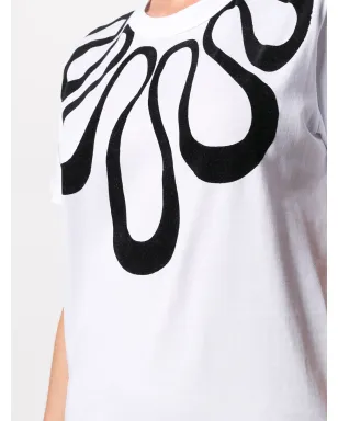 10 CORSO COMO Eden ネックレス柄プリント Tシャツ - サムネイル5