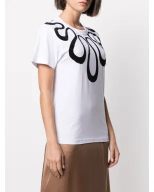 10 CORSO COMO Eden ネックレス柄プリント Tシャツ - サムネイル3