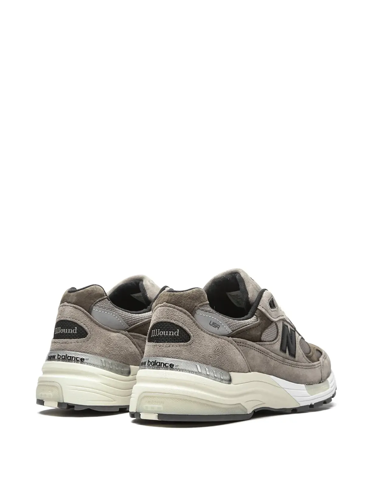 New Balance × JJJJound M992J2 スニーカー ブラウン - 画像3