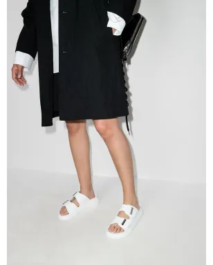 Alexander McQueen ハイブリッド フラットフォーム スライド - サムネイル3