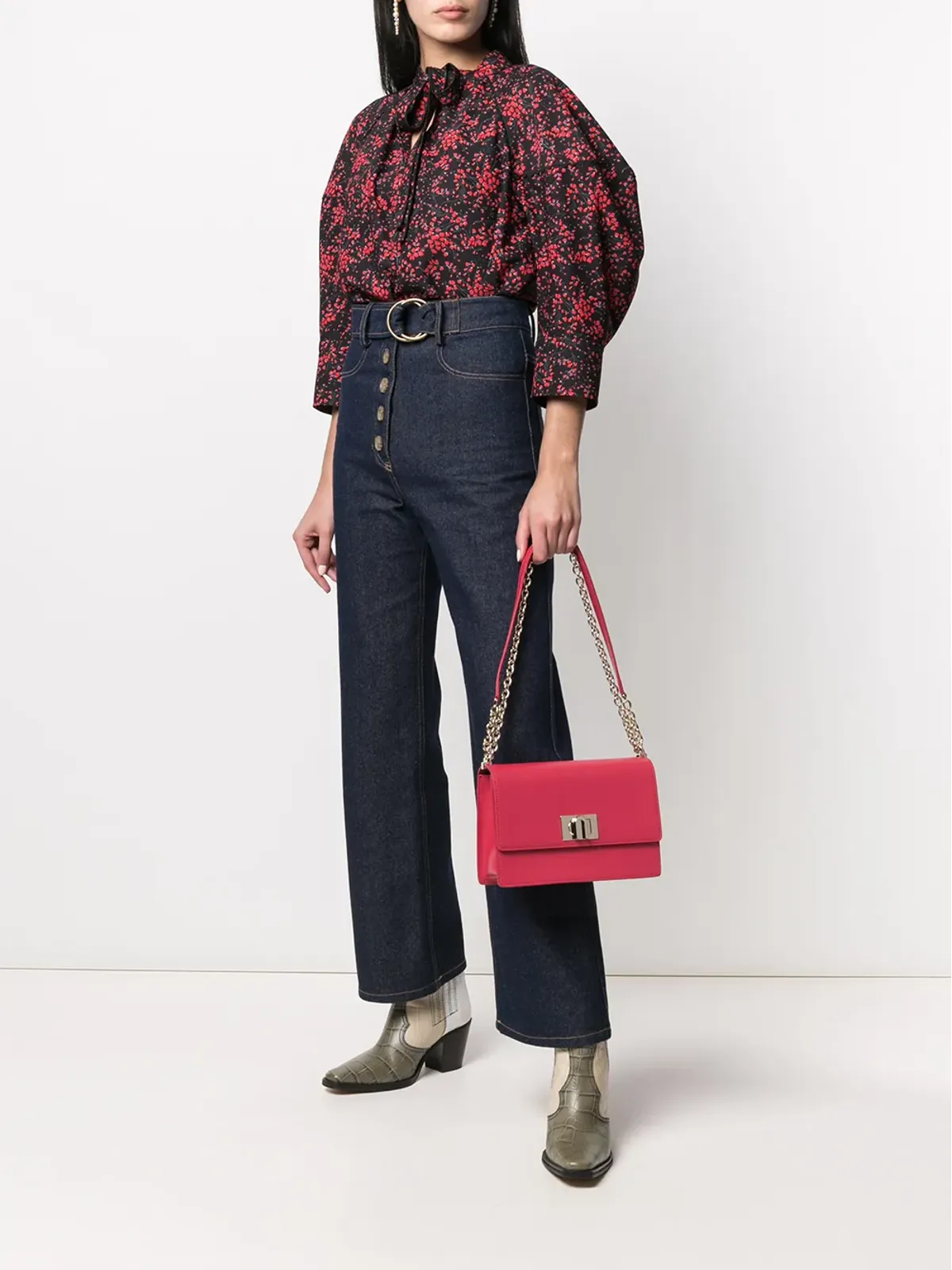 Furla クラスプ留め式クロスボディバッグ - 画像2