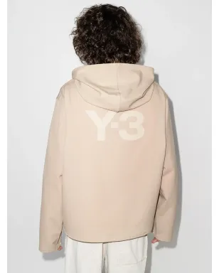 Y-3 ロゴプリント ジップアップ ライトウェイトジャケット - サムネイル3