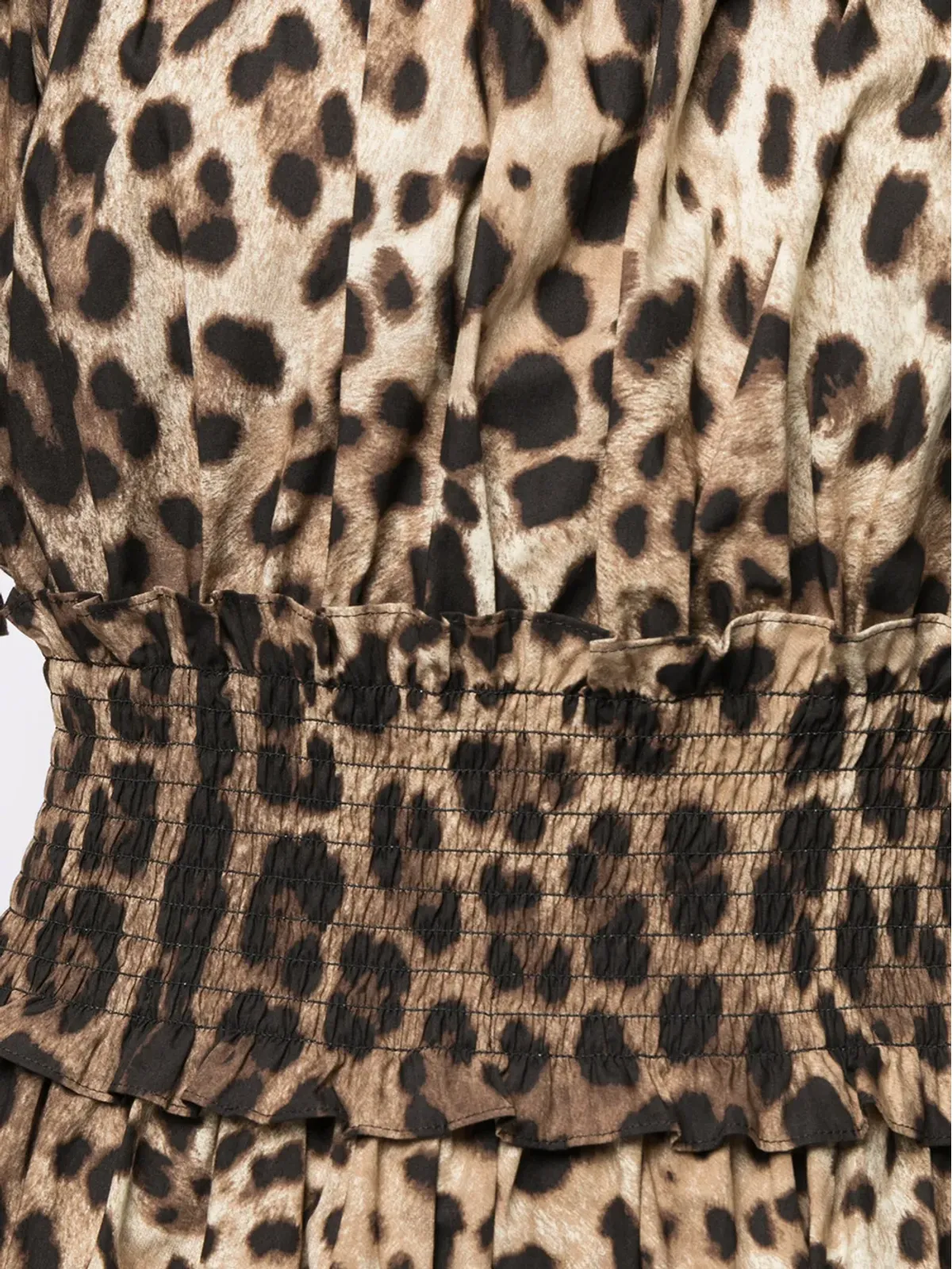 Dolce & Gabbana レオパード柄ショートドレス - 画像5
