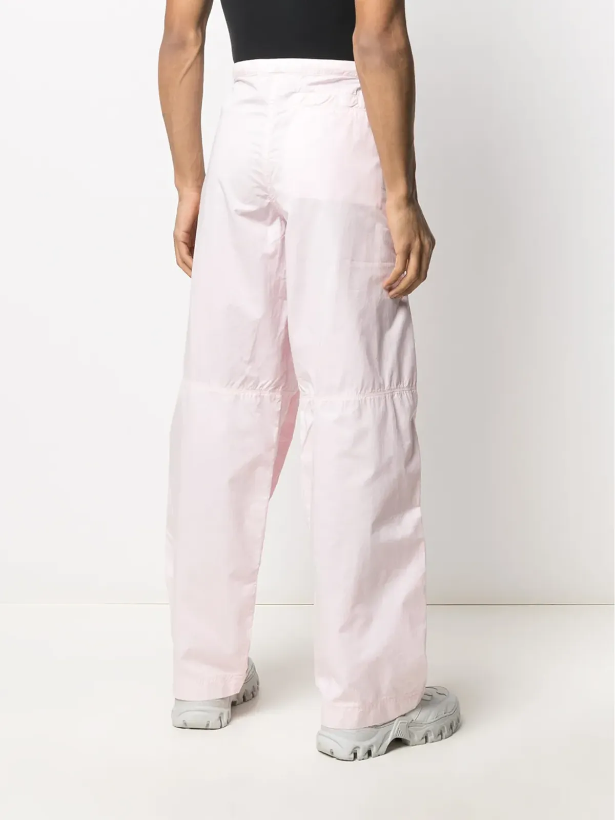 Walter Van Beirendonck ビンテージ ガン・ワイドレッグトラウザー ピンク - 画像5