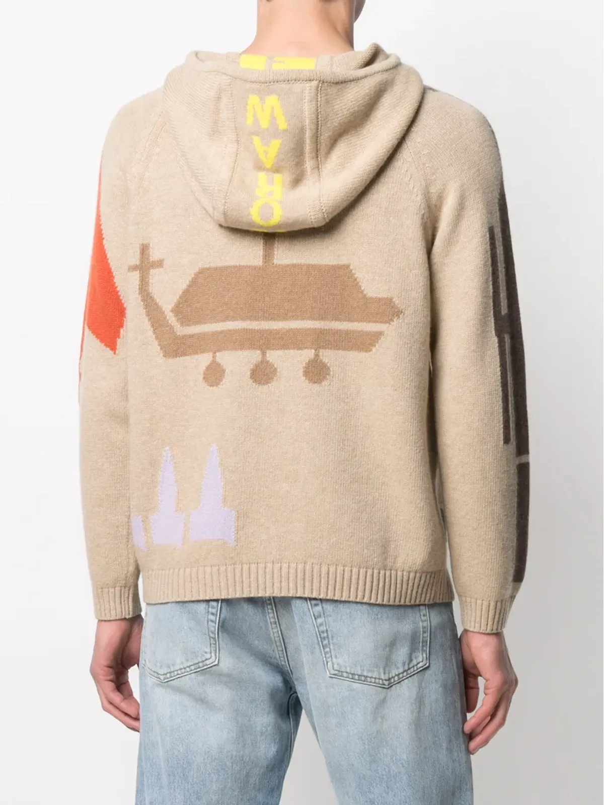 Walter Van Beirendonck ビンテージ ニットフーディ - 画像4