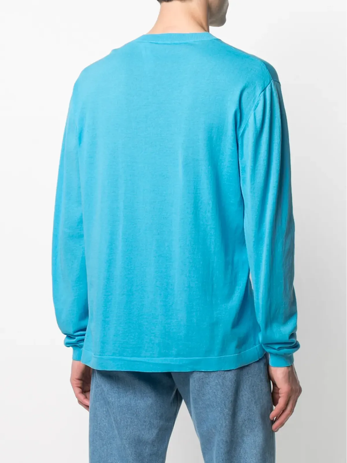 Walter Van Beirendonck Pre-Owned フクロウ柄ニット長袖Tシャツ - 画像4