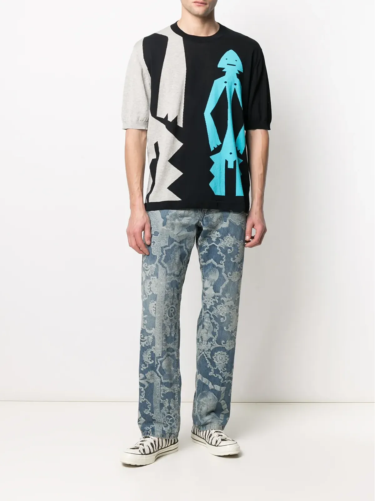 Walter Van Beirendonck Pre-Owned ムムーヤ ニットTシャツ - 画像2