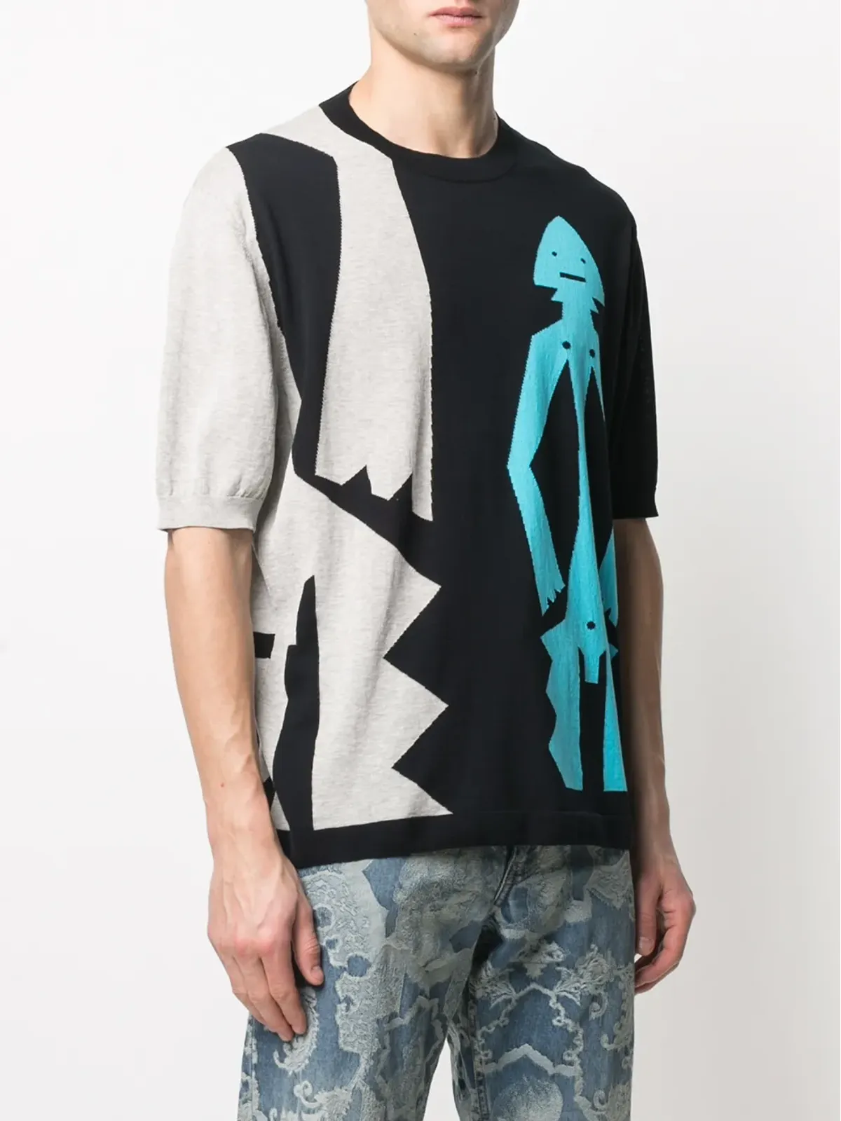 Walter Van Beirendonck Pre-Owned ムムーヤ ニットTシャツ - 画像3