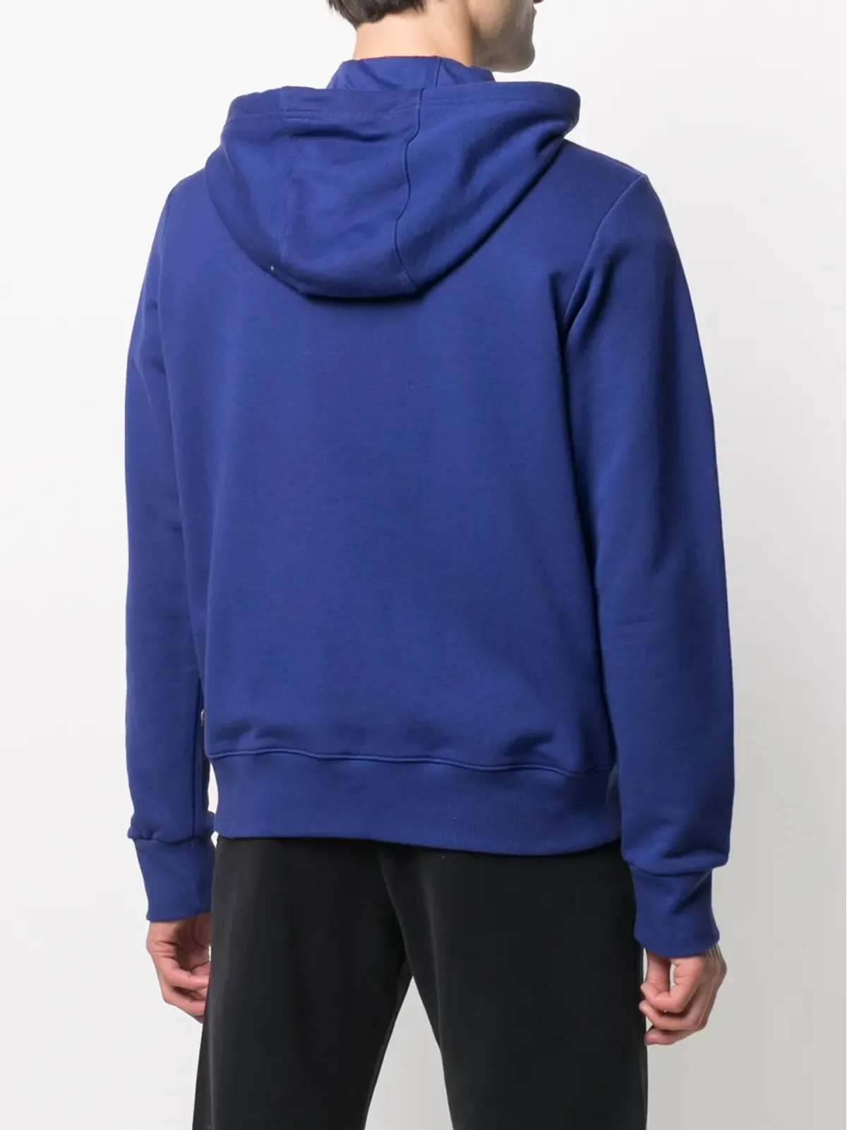Walter Van Beirendonck Pre-Owned スリットドローストリングフーディ ブルー - 画像4