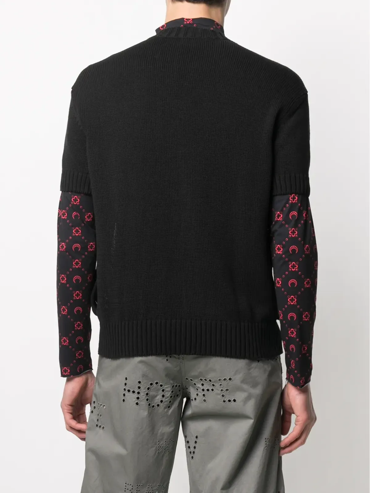 Walter Van Beirendonck Pre-Owned チューブ編みトップ ブラック - 画像5