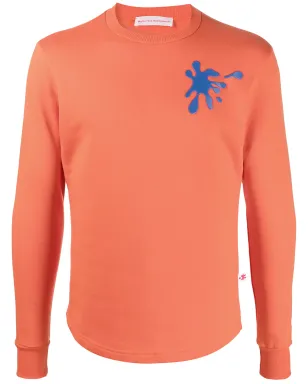 Walter Van Beirendonck Spot Sweat ロングスリーブTシャツ オレンジ - サムネイル1