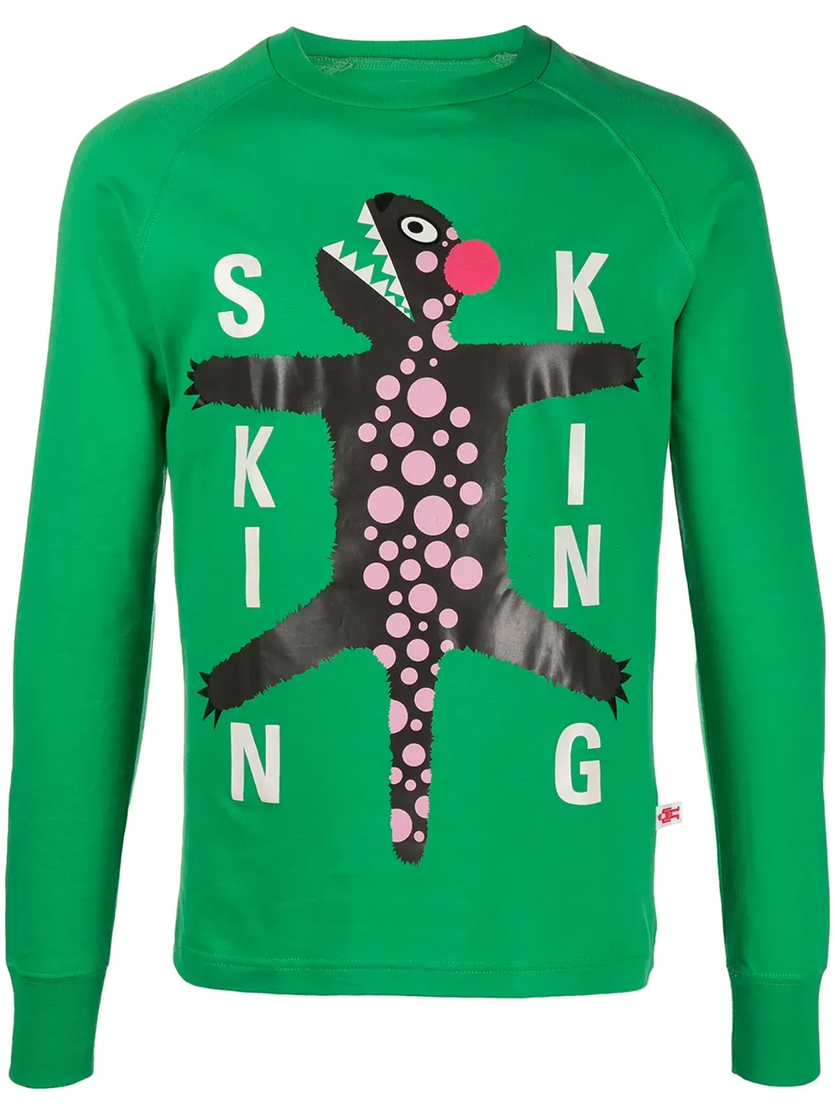 Walter Van Beirendonck スキンキング スウェットシャツ グリーン - 画像1