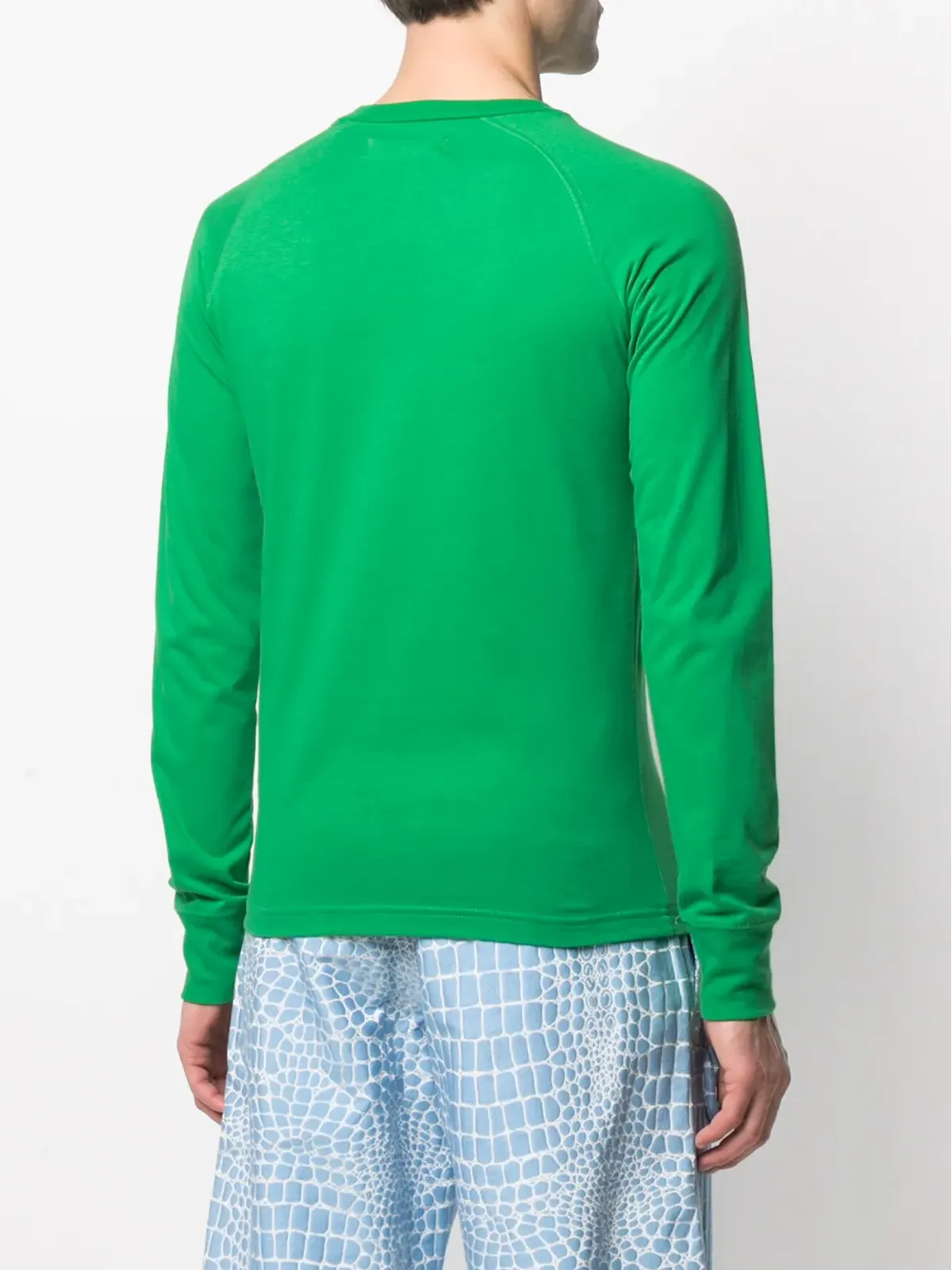 Walter Van Beirendonck スキンキング スウェットシャツ グリーン - 画像4