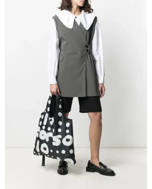 10 CORSO COMO リバーシブルプリント トートバッグ - ブラック - サムネイル2