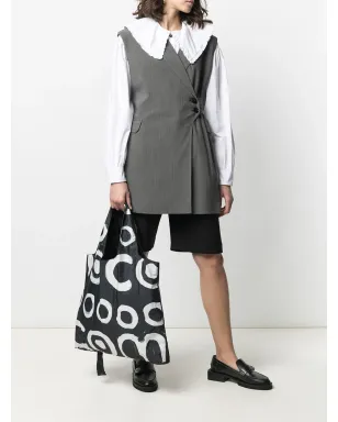 10 CORSO COMO リバーシブルプリント トートバッグ - ブラック - サムネイル3
