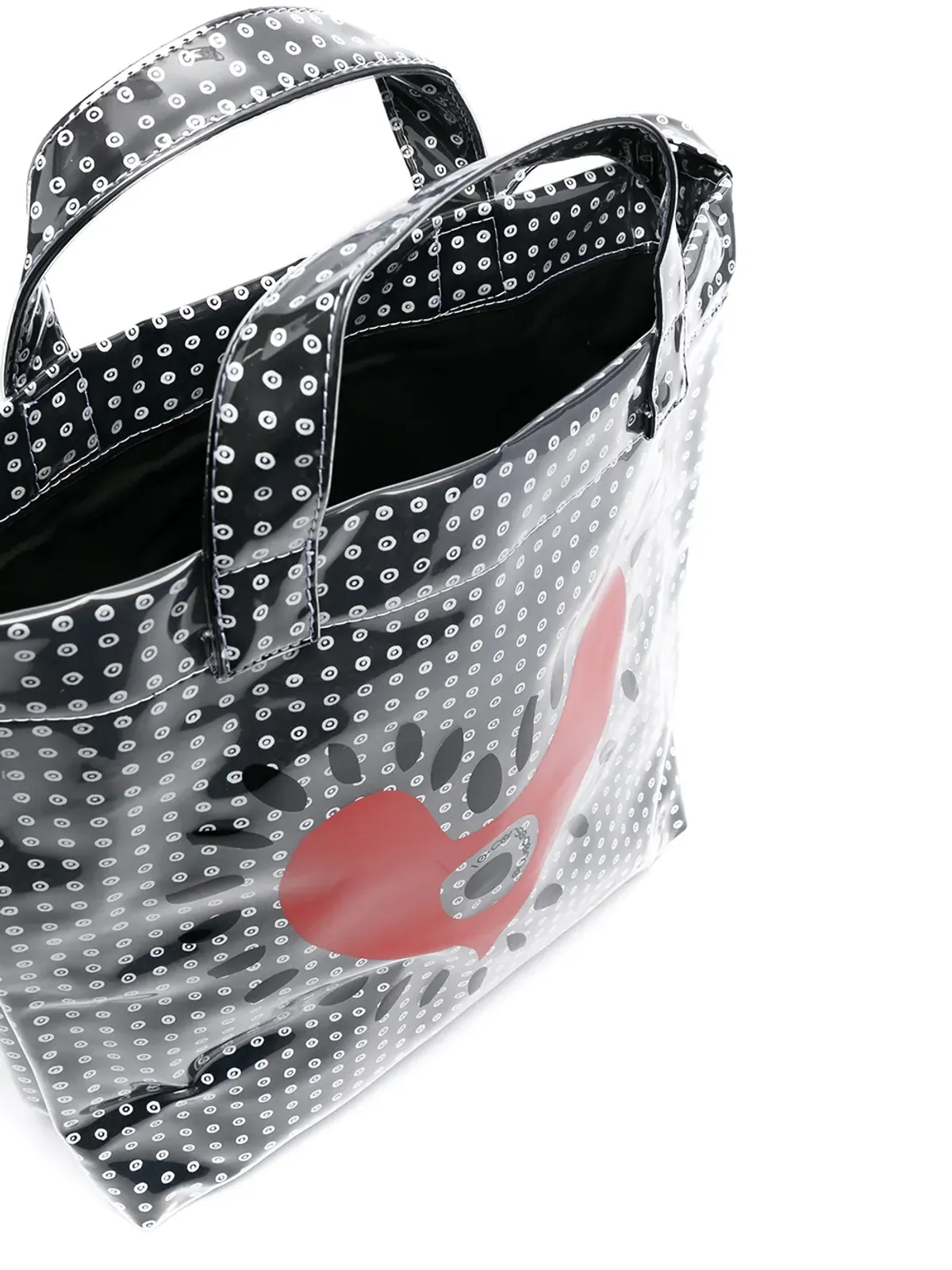 10 CORSO COMO ハートプリント トートバッグ - 画像5