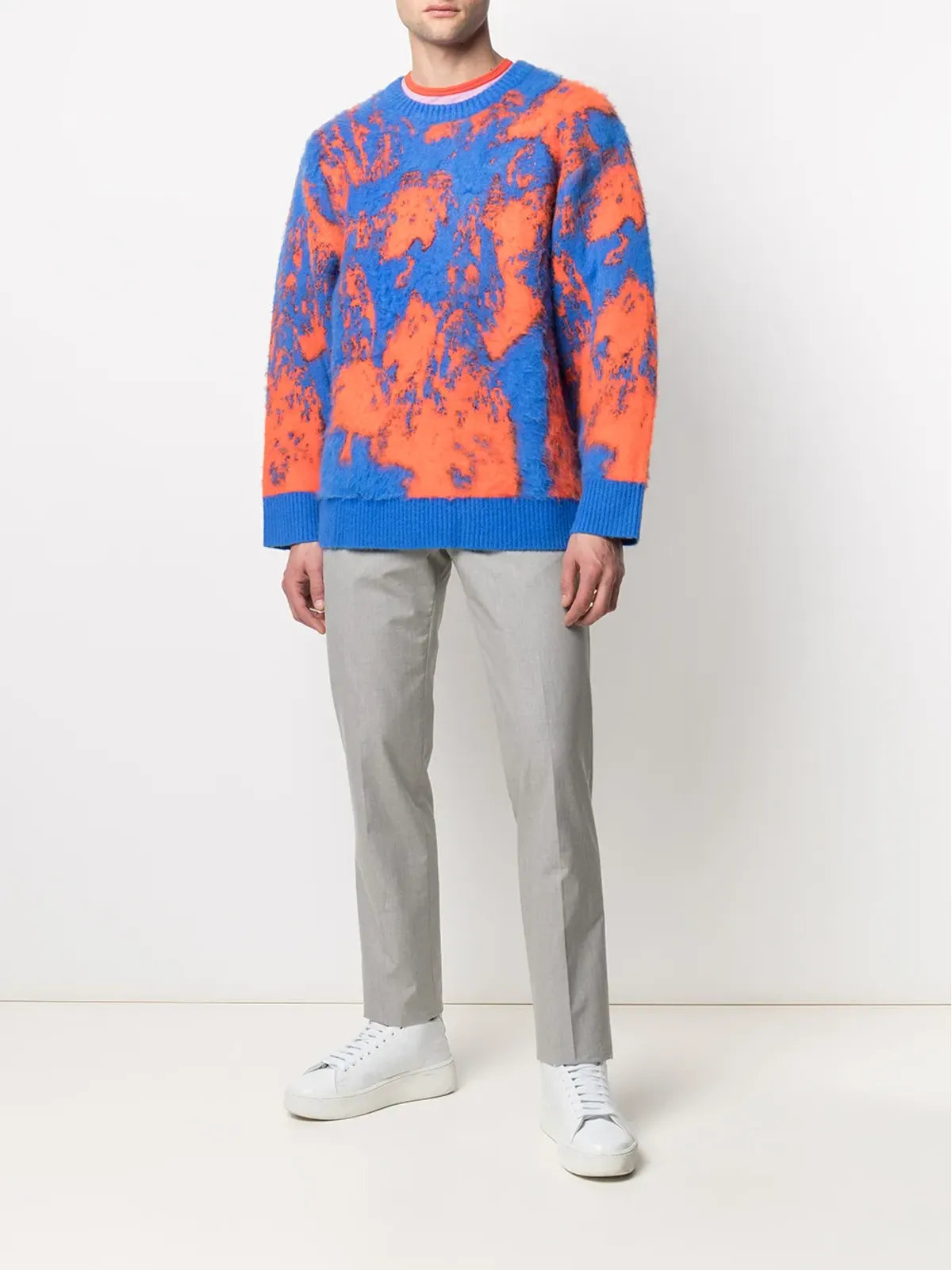 Walter Van Beirendonck Pre-Owned シャープなチノパンツ - グレー - 画像2