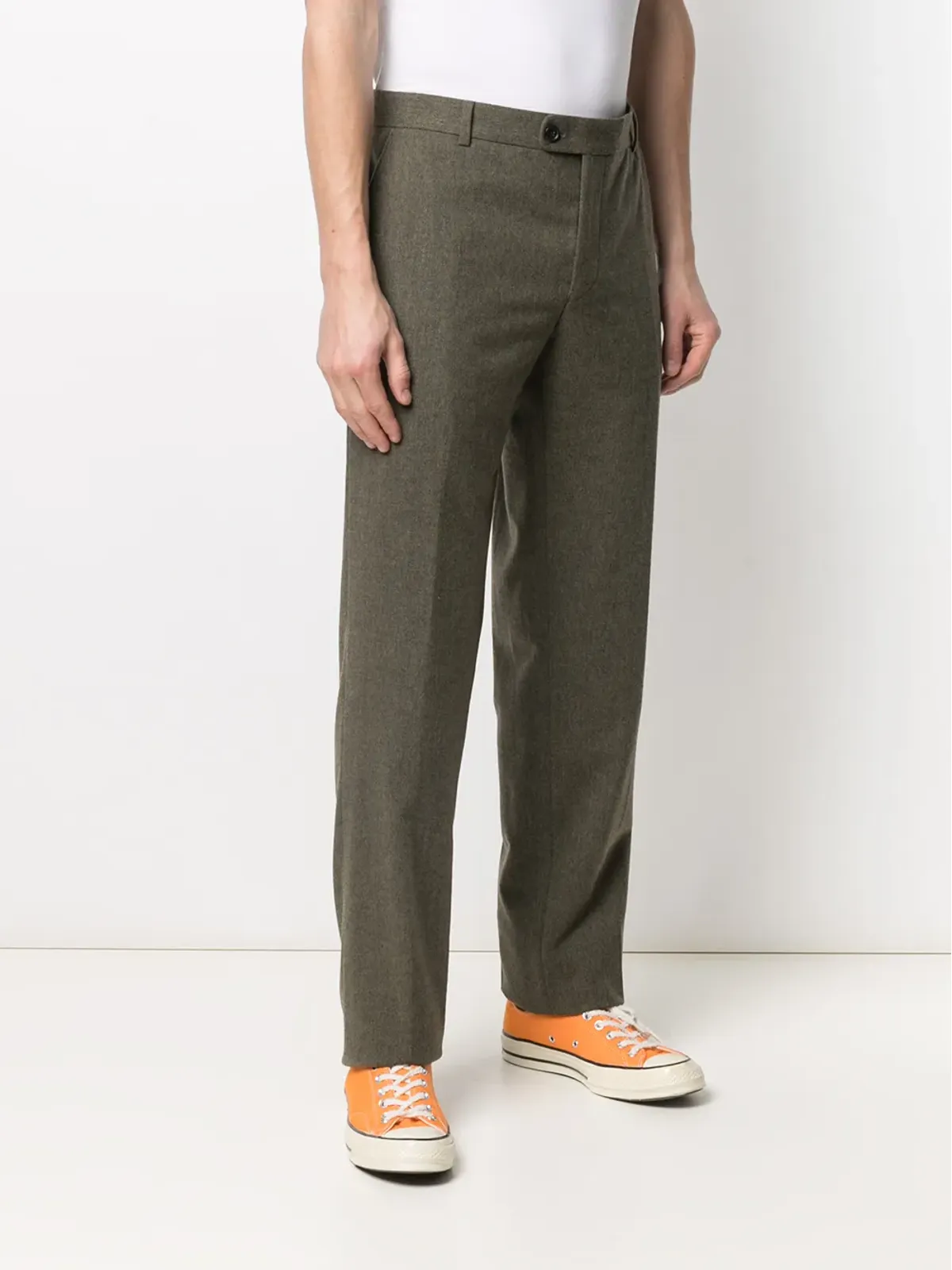 Walter Van Beirendonck ビンテージ シャープなストレートパンツ - 画像3
