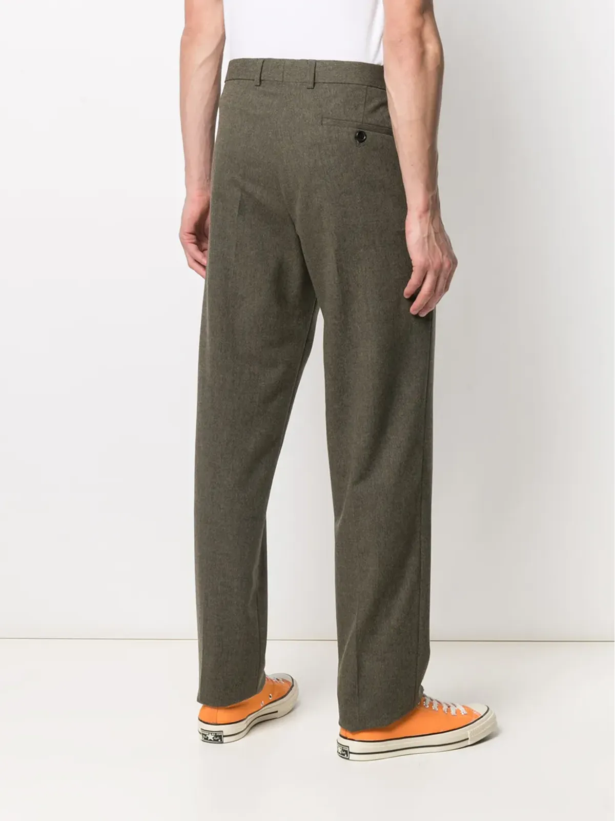 Walter Van Beirendonck ビンテージ シャープなストレートパンツ - 画像4