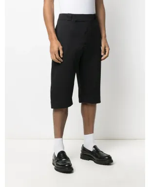 Prada ロゴパッチ クロップドパンツ - サムネイル3