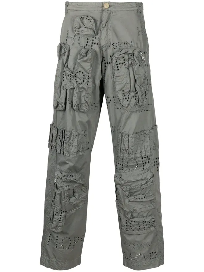 Walter Van Beirendonck Pre-Owned Walter Van Beirendonck ビンテージ 3Dホープパンツ - Greyの商品画像