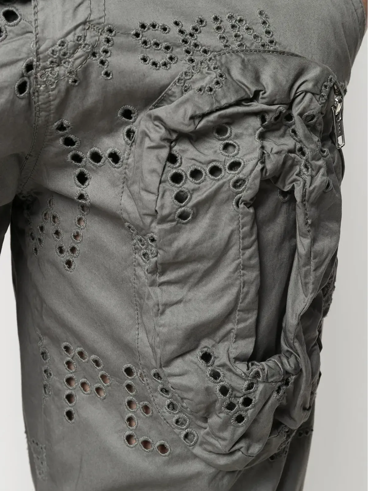 Walter Van Beirendonck ビンテージ 3Dホープパンツ - Grey - 画像5