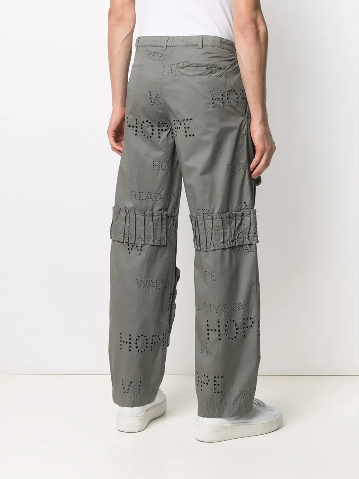 Walter Van Beirendonck ビンテージ 3Dホープパンツ - Grey - 画像4