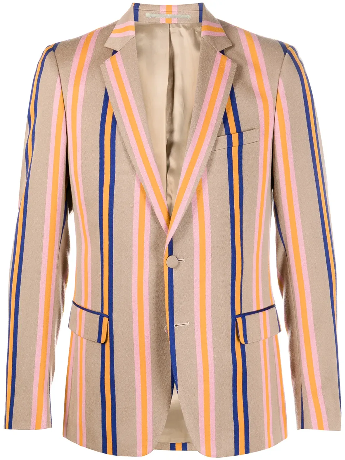Walter Van Beirendonck Pre-Owned シャープストライププリント ブレザー - 画像1