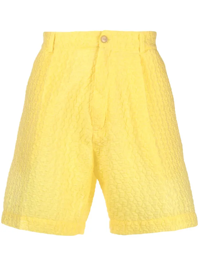 Walter Van Beirendonck Pre-Owned Walter Van Beirendonck Pre-Owned Korova shorts - Yellowの商品画像