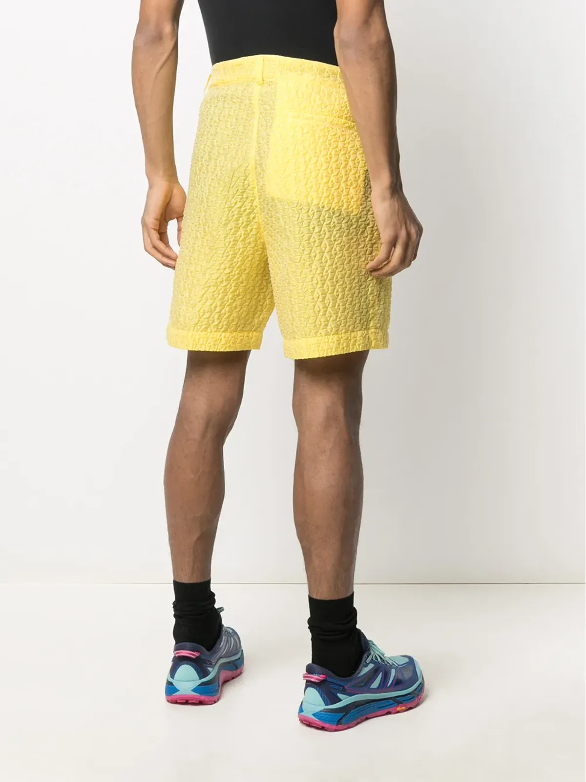 Walter Van Beirendonck Pre-Owned Korova shorts - Yellow - 画像5