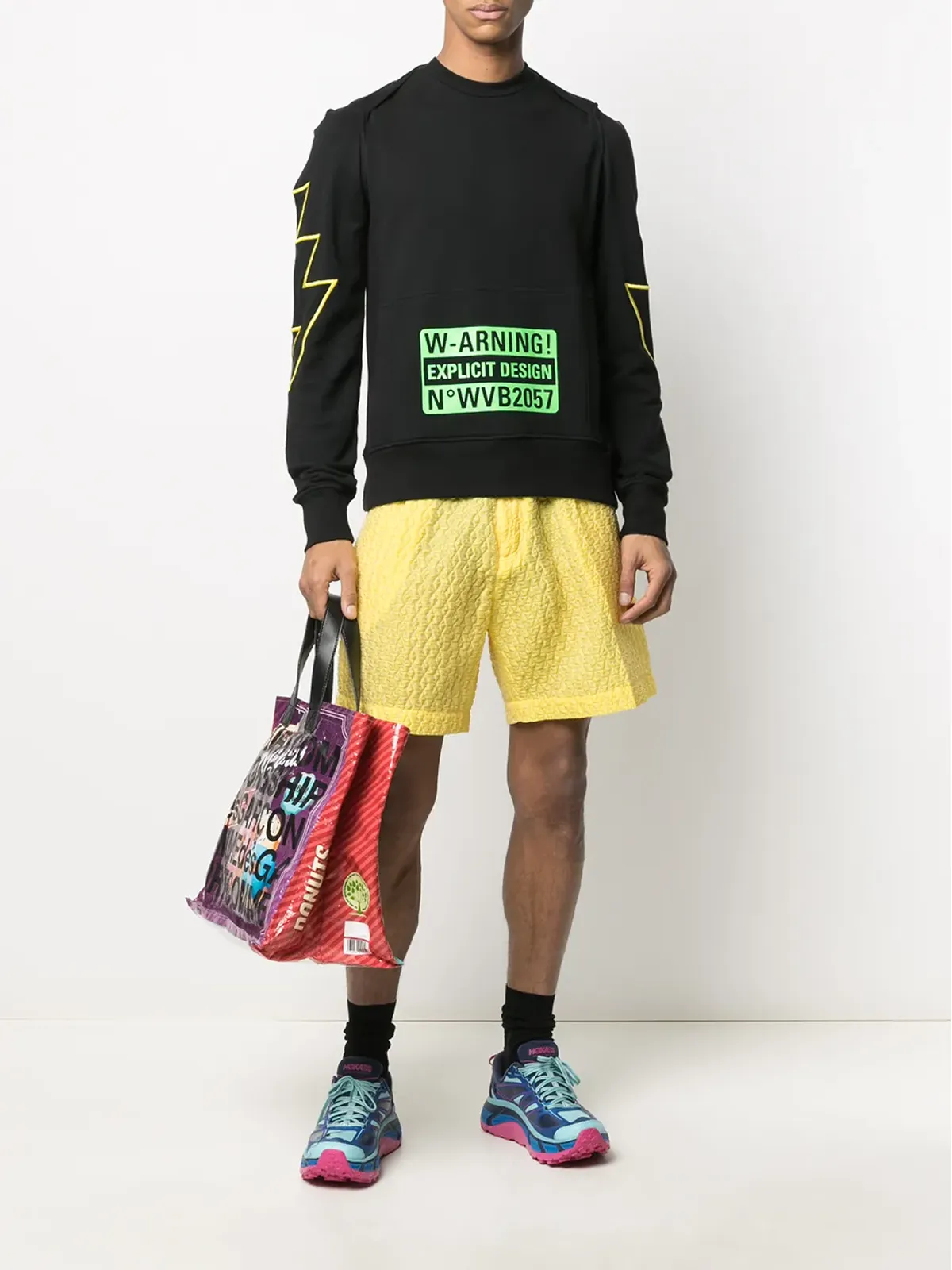 Walter Van Beirendonck Pre-Owned Korova shorts - Yellow - 画像2