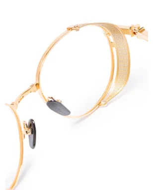 Balmain Eyewear BPX110A52 ラウンドフレーム眼鏡 - サムネイル3