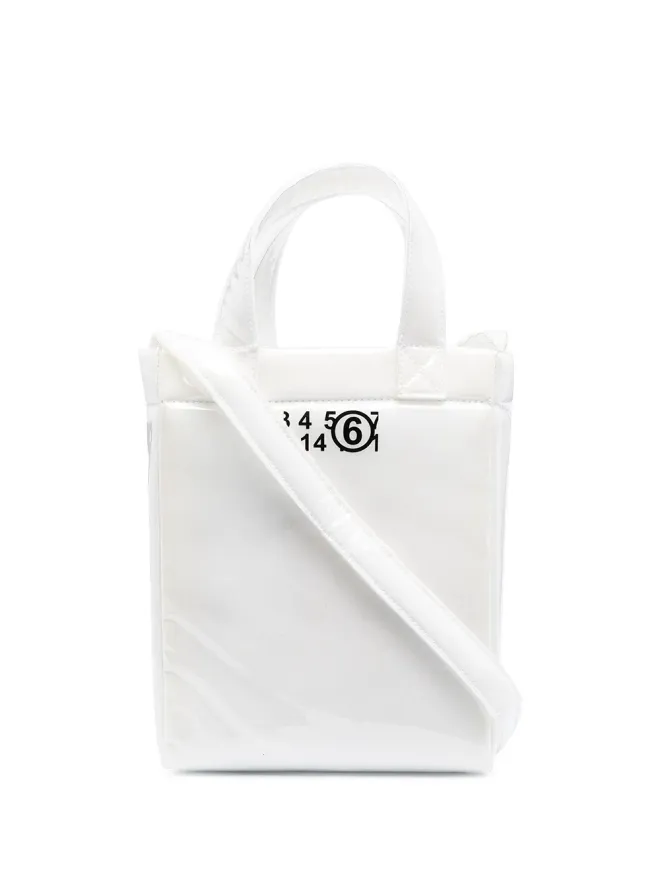 MM6 Maison Margiela MM6 Maison Margiela ロゴプリント トートバッグの商品画像