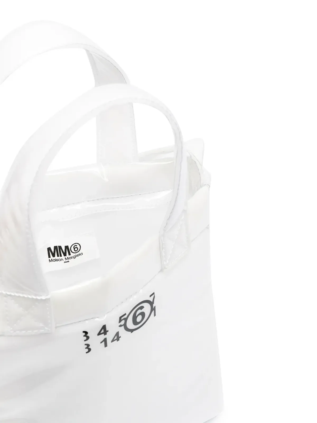 MM6 Maison Margiela ロゴプリント トートバッグ - 画像5