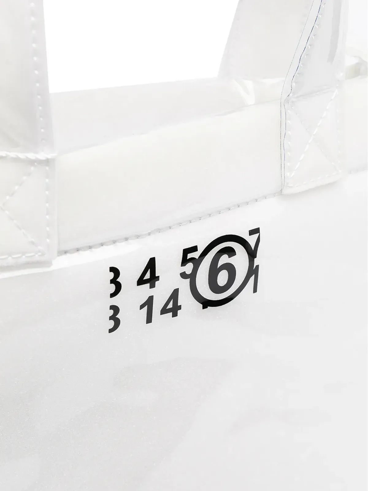 MM6 Maison Margiela ロゴプリント トートバッグ - 画像4