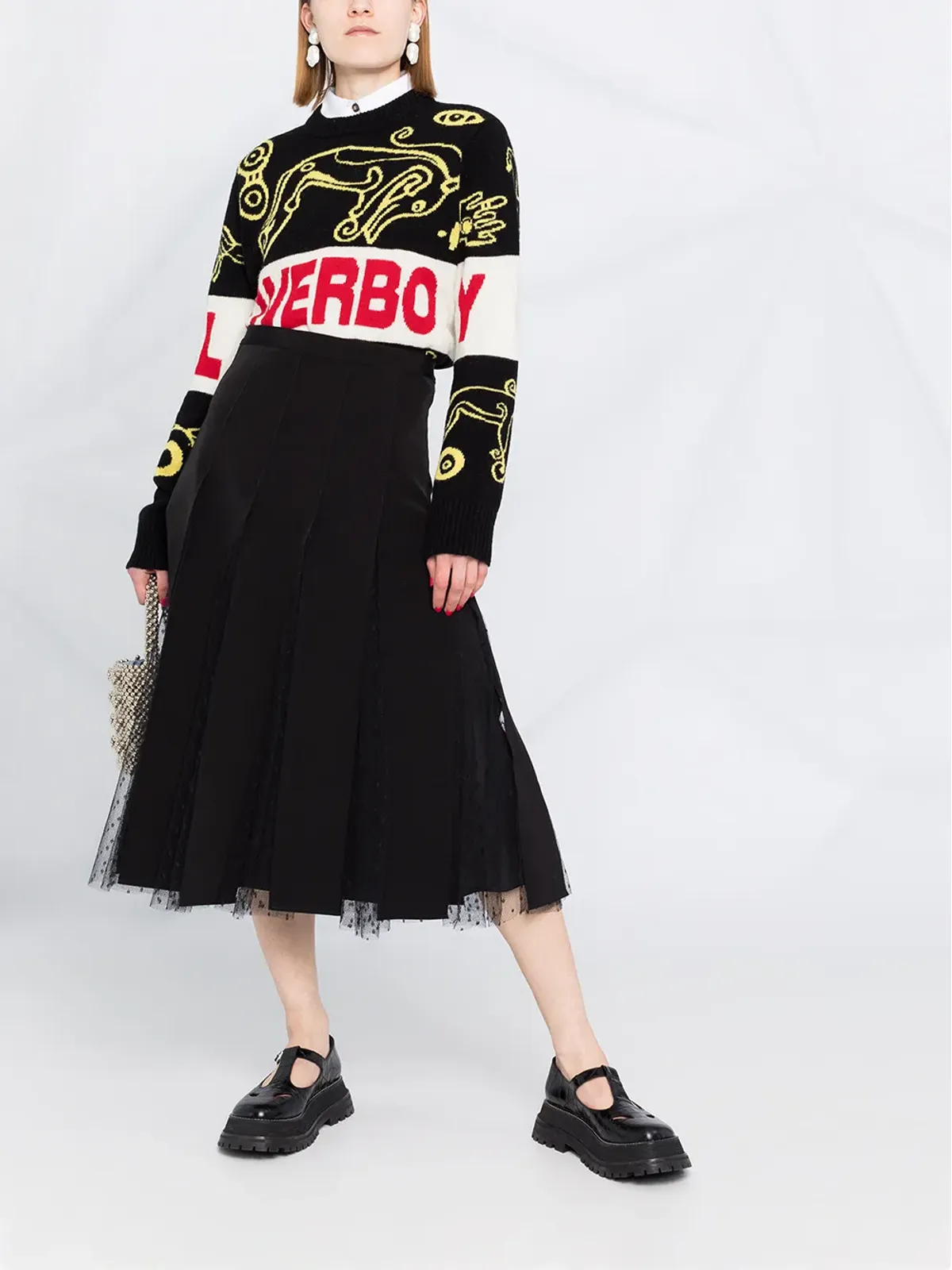 RED Valentino ミディ丈スカート - 画像2
