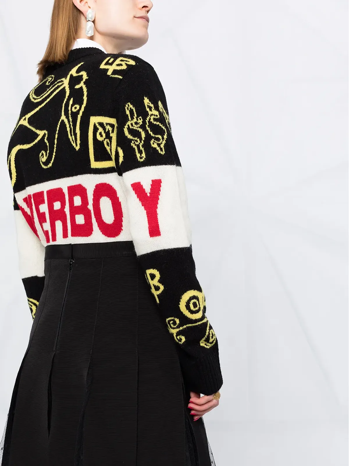 RED Valentino ミディ丈スカート - 画像3