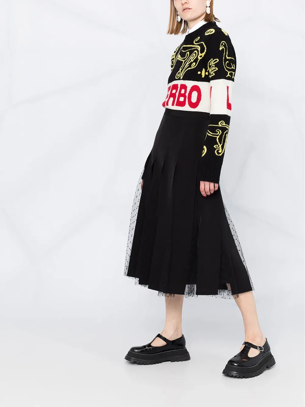 RED Valentino ミディ丈スカート - 画像4