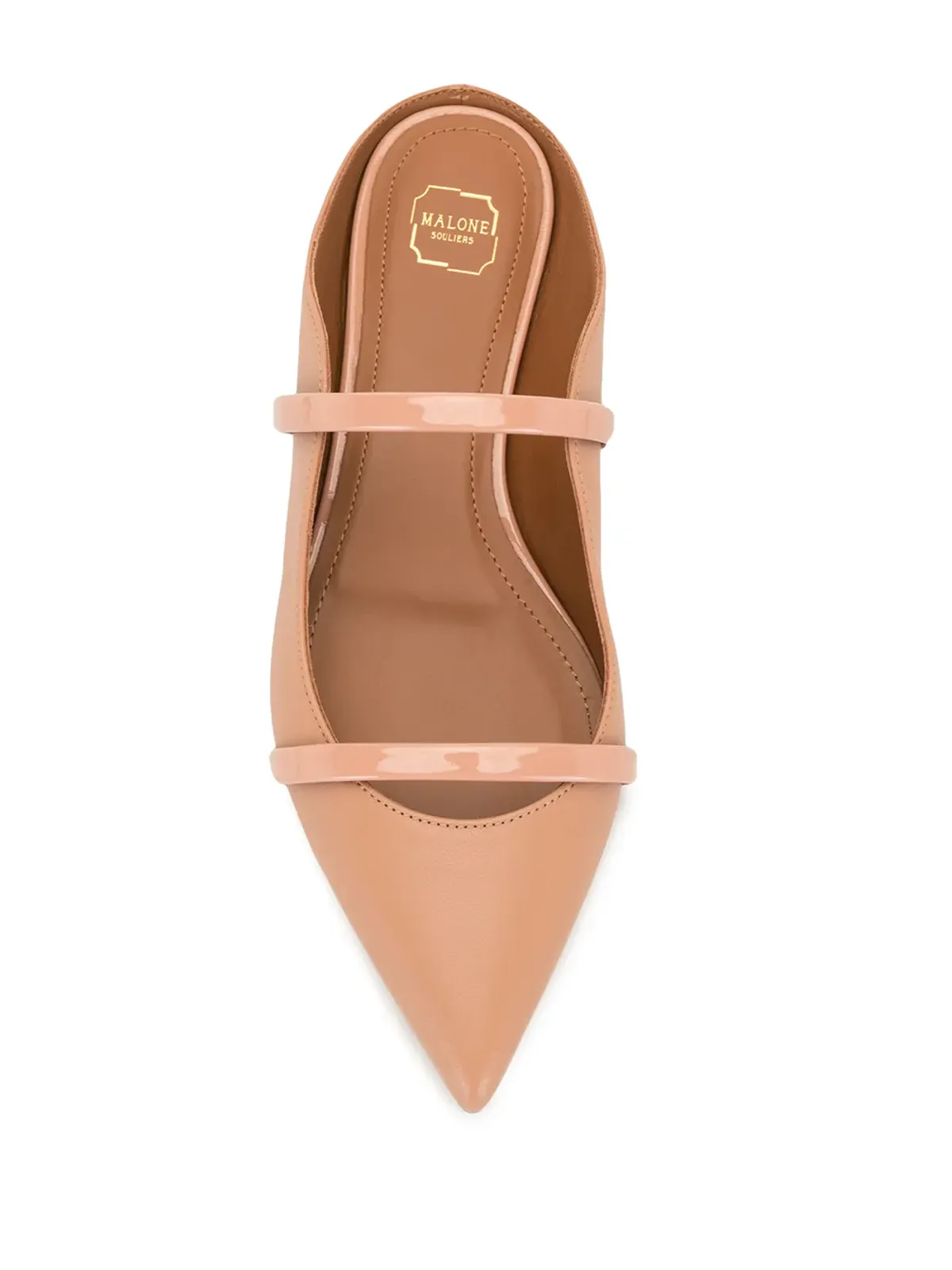 Malone Souliers Maureenフラットミュール - 画像4
