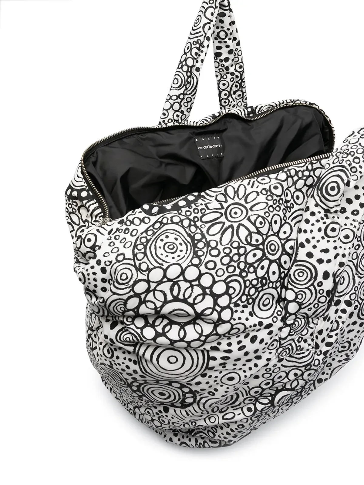 10 CORSO COMO ドゥードルグラフィックプリント パデッド トート - 画像5