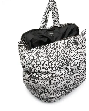 10 CORSO COMO ドゥードルグラフィックプリント パデッド トート - サムネイル5