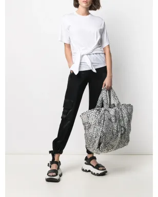 10 CORSO COMO ドゥードルグラフィックプリント パデッド トート - サムネイル2