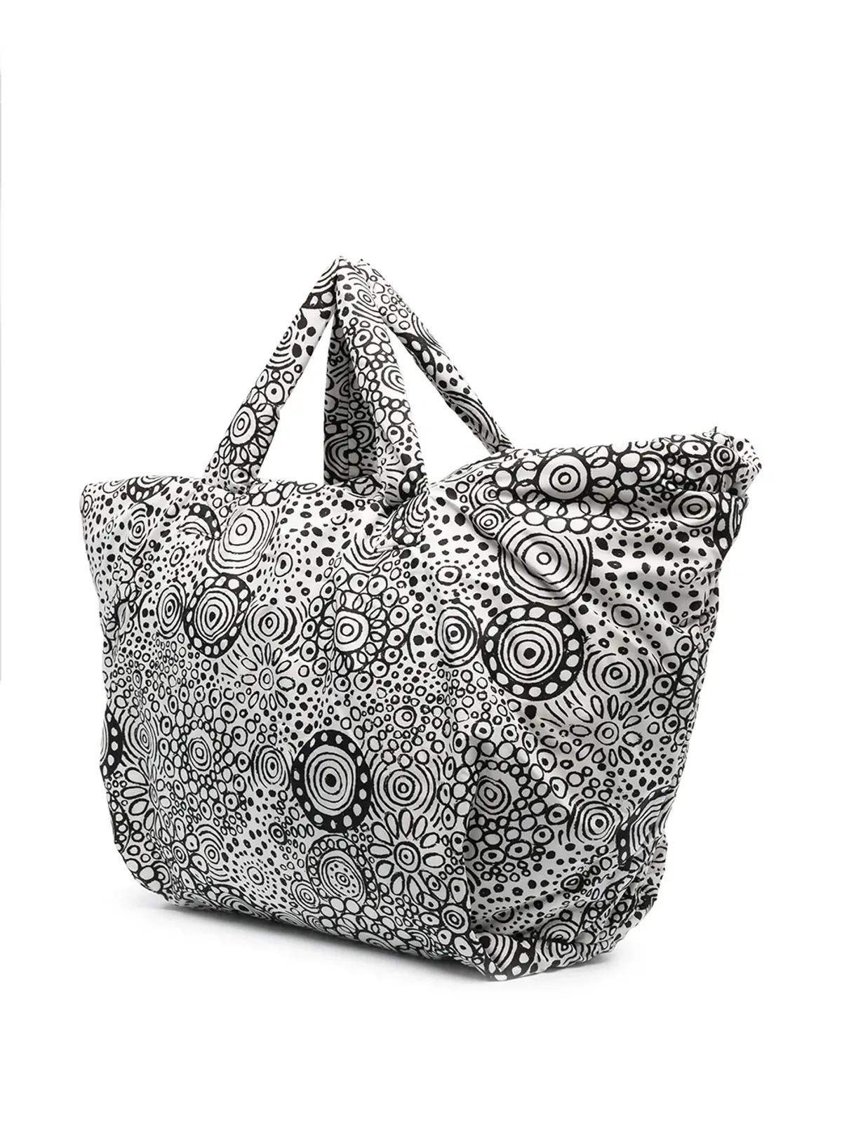 10 CORSO COMO ドゥードルグラフィックプリント パデッド トート - 画像3