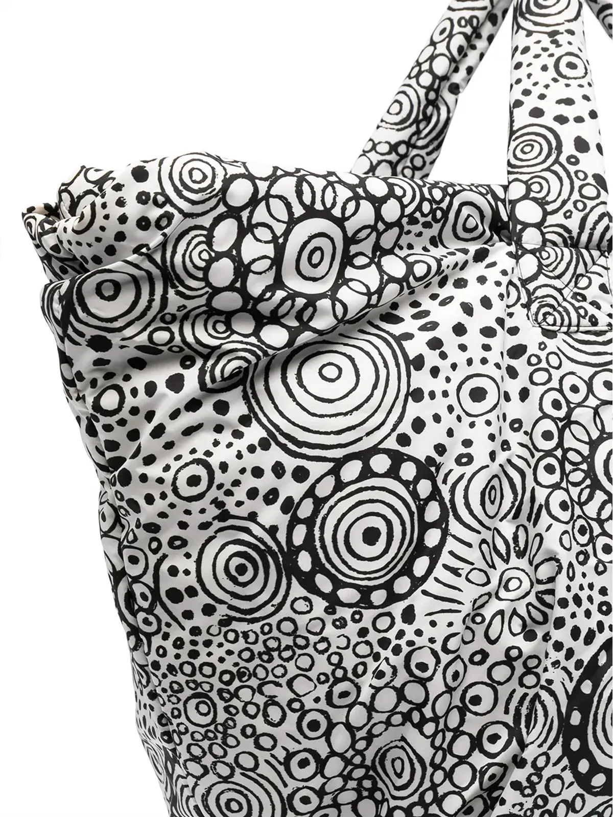 10 CORSO COMO ドゥードルグラフィックプリント パデッド トート - 画像4