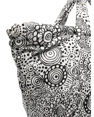 10 CORSO COMO ドゥードルグラフィックプリント パデッド トート - サムネイル4