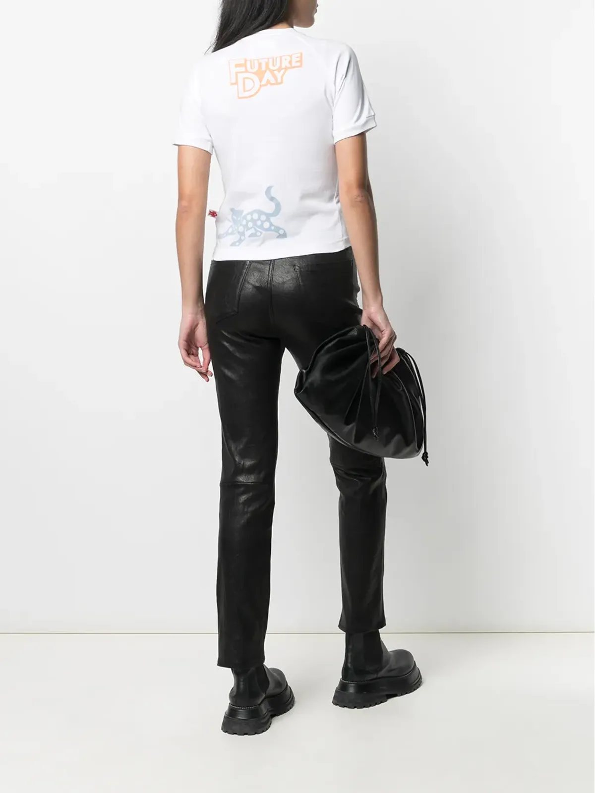 Walter Van Beirendonck Pre-Owned Future Animals print T-shirt - White - 画像2