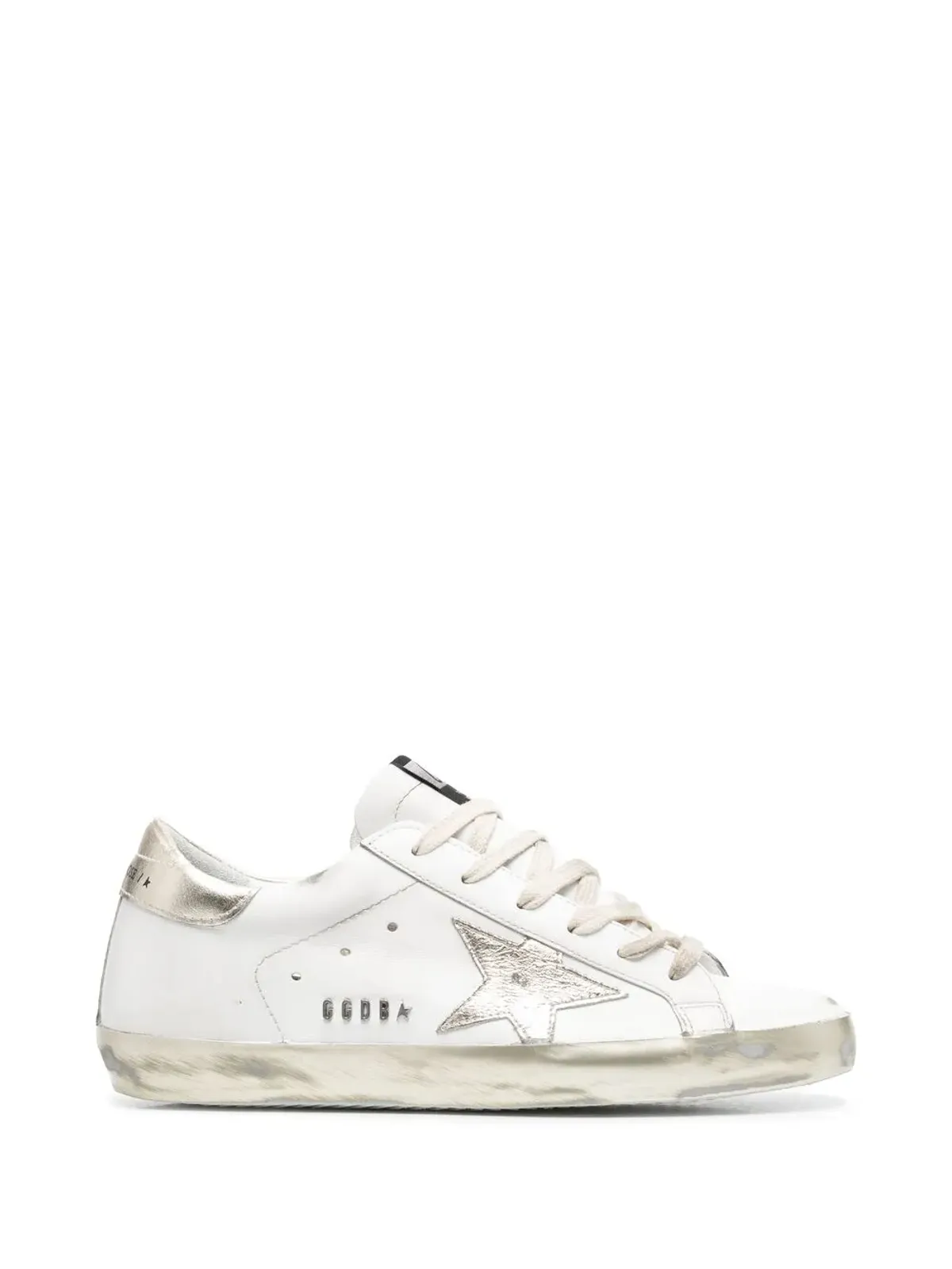 Golden Goose スーパースター レザー スニーカー - 画像1