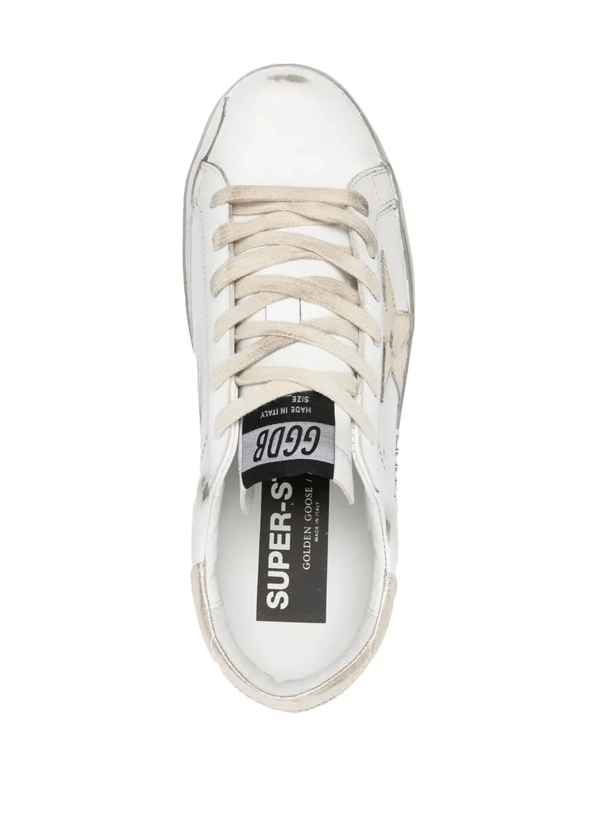 Golden Goose スーパースター レザー スニーカー - 画像4