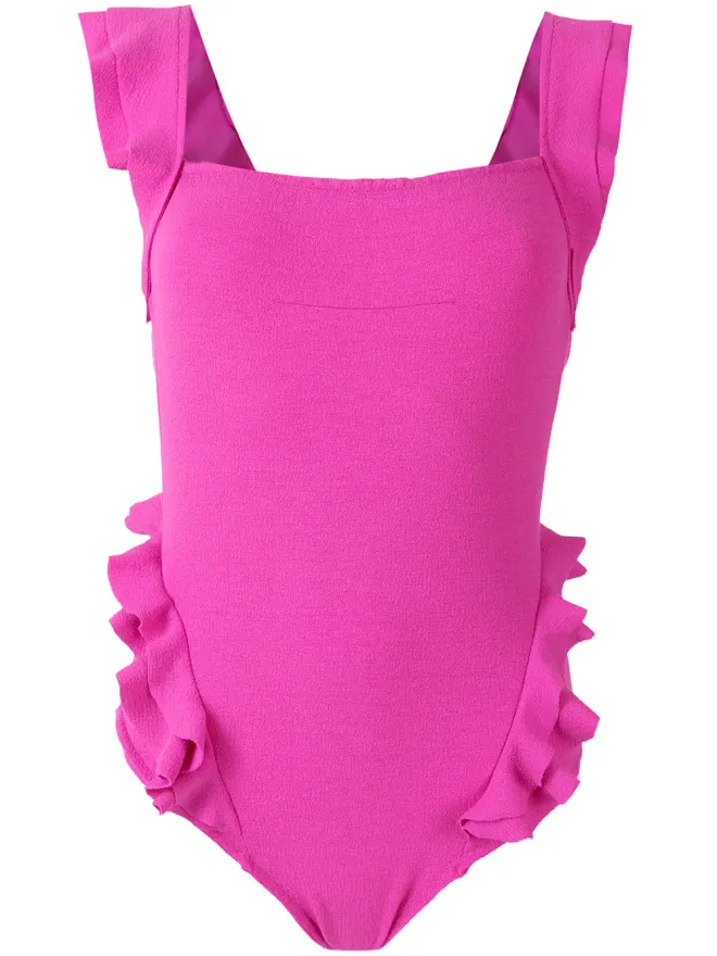 Clube Bossa Clube Bossa バーベット ラッフル付きワンピース - Pinkの商品画像