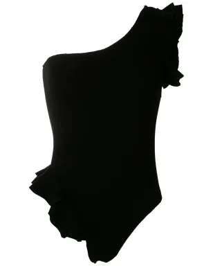 Clube Bossa Koss ruffled one-piece - Black - サムネイル1